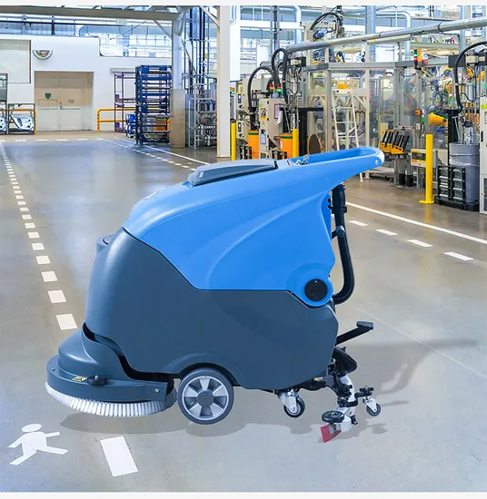 Electric Floor Sweeper Driving Type Road Sweeper Scrubber Street Cleaning Machine
